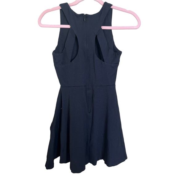 Design Lab Lord & Taylor black cutout back dress sleeveless XS - Picture 2 of 3